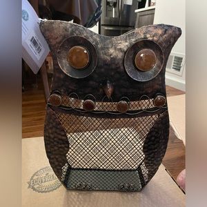 Owl shaped cork holder